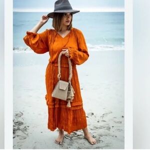 CURRENT AIR LOS ANGELES Flowy Dress. XS. NWT